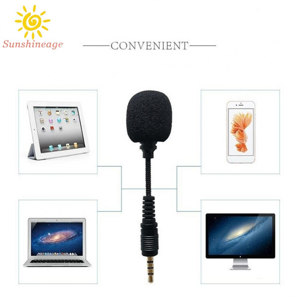 SUNAGE- ~MIni Microphone For Sound Card Instruments Mic Microphone Omnidirectional【SUNAGE-HOT Fashion】