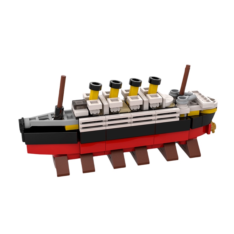 Bộ Đồ Chơi Lắp Ráp Mô Hình Tàu Titanic RMS 90208 152 Cái DIY