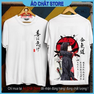 (VIDEO + ẢNH THẬT) Áo Uchiha Itachi Naruto Siêu Độc | Áo Thun Naruto Unisex ITACHI Đẹp NT05