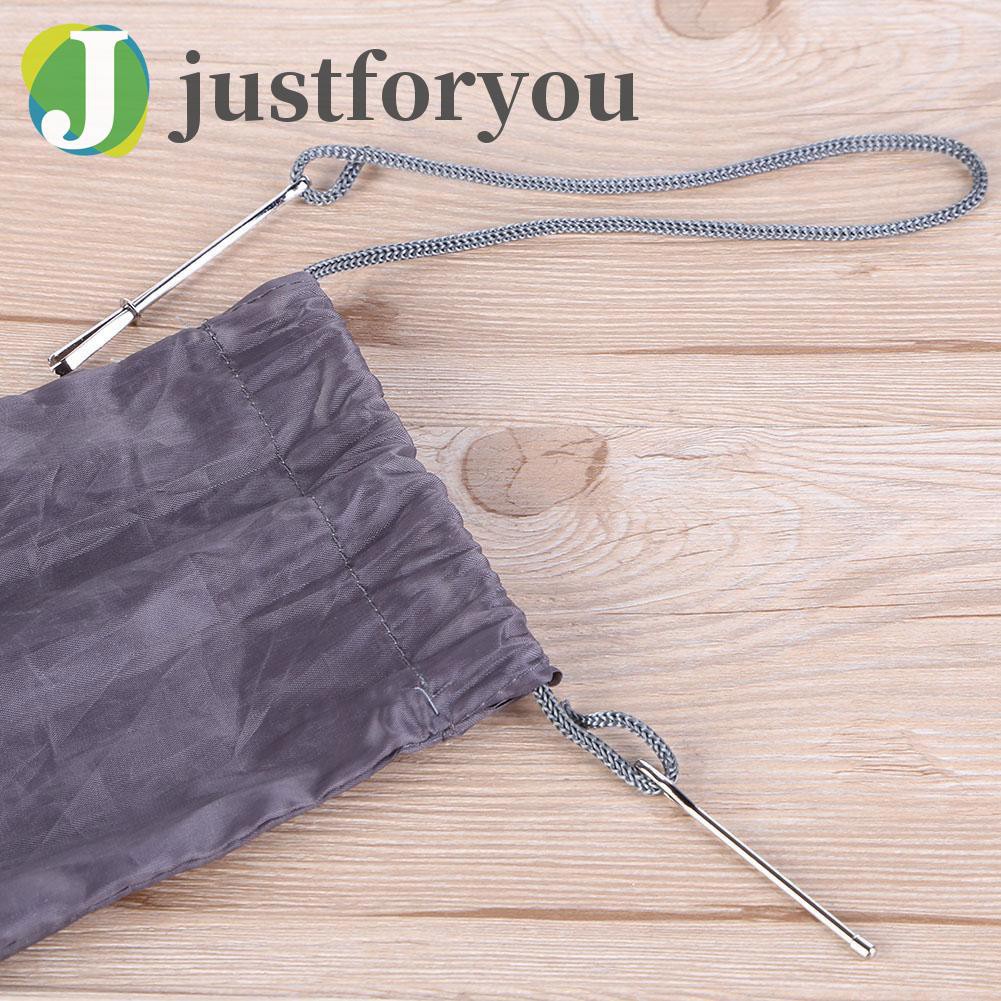 Justforyou2 2pcs Stainless Steel Bodkin Wear Elastic Rope Threaders Guide Wearing Tools