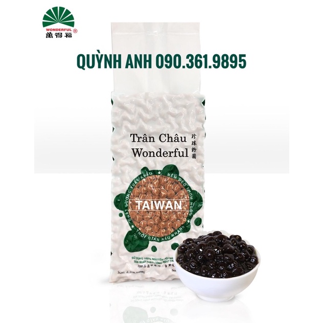 Trân Châu Đen Wonderful gói 1kg