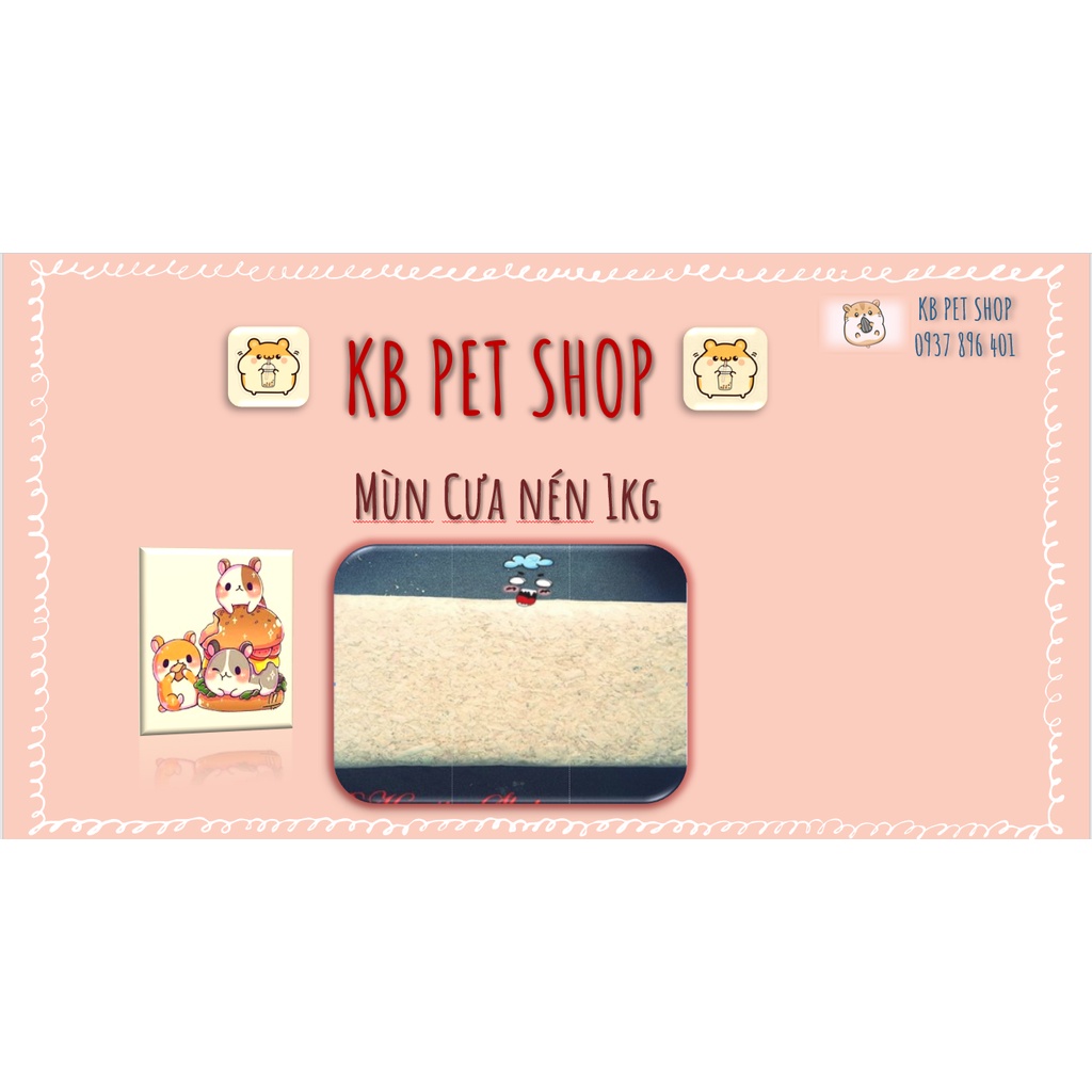 Mùn cưa nén (1kg)