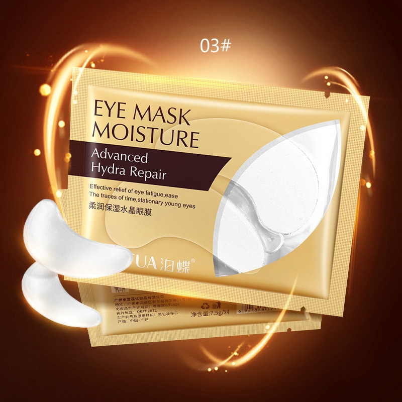 Mặt Nạ Mắt Collagen Vàng 24K Loại Bỏ Quầng Thâm Chống Lão Hóa