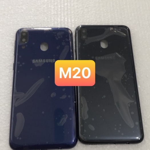 lưng máy samsung m20 gồm lưng và nút bấm