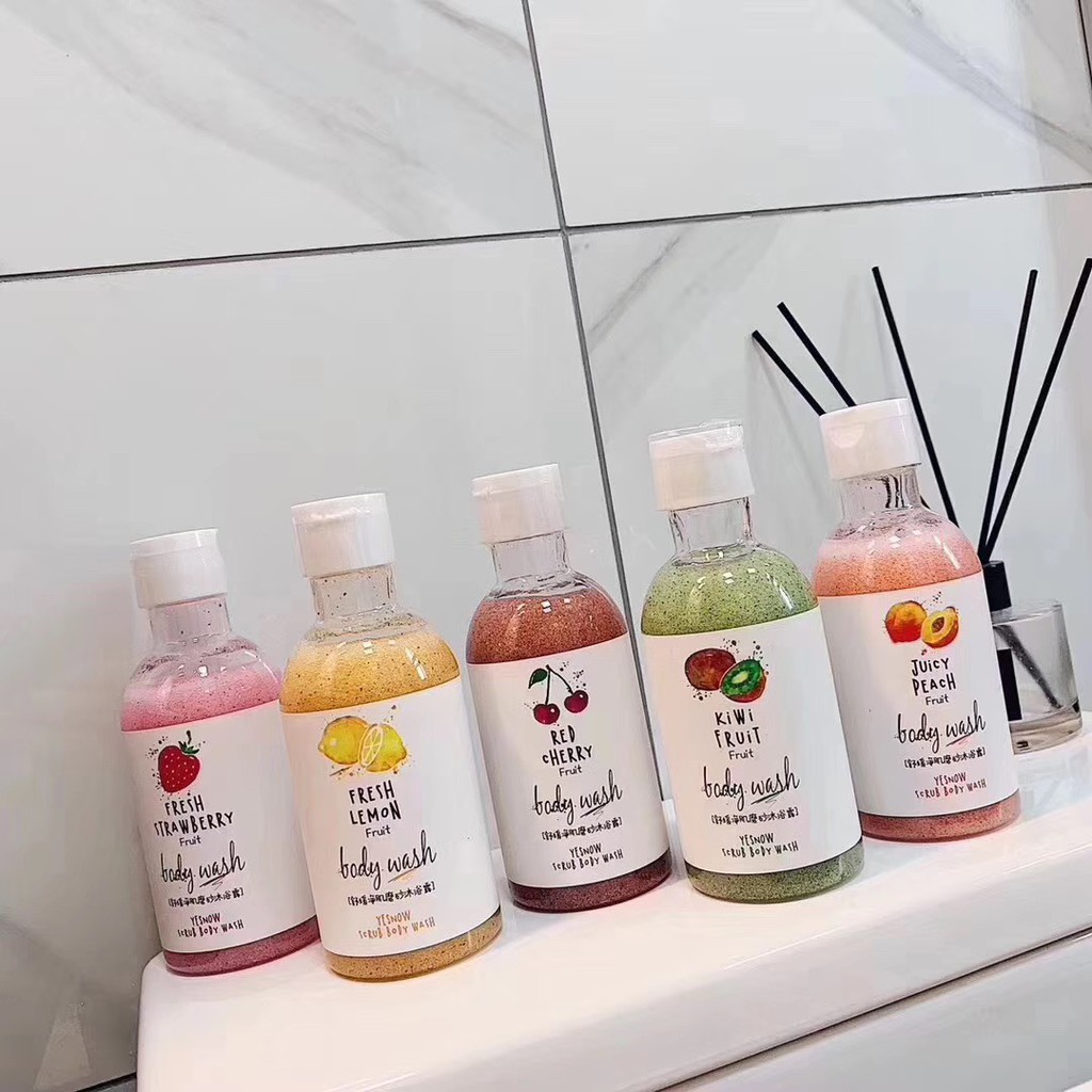 [YESNOW] - Sữa tắm tẩy tế bào chết Fruit Scrub Body Wash