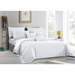 Bộ Ga và Vỏ Chăn Akemi Cotton Select Affinity - Sage Box (Queen Size), 6 món