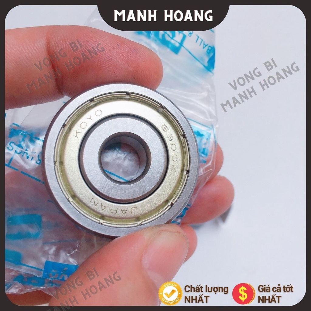 Vòng bi, bạc đạn 6300, 6301, 6302, 6303, 6304, 6305, 6306 ZZCM KOYO - hàng tốt, chất lượng cao -Vòng Bi Mạnh Hoàng