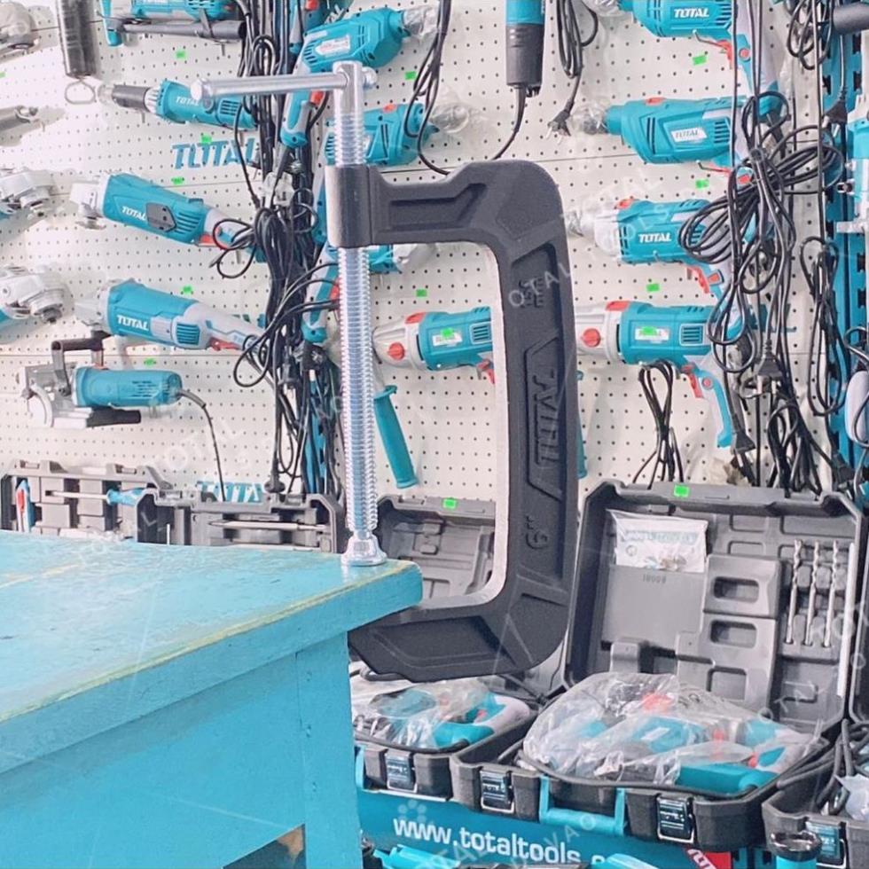 Cảo chữ C Kẹp gỗ chữ G ( C) 4 5 6 &quot;  inch Total 4 &quot; THT13141,  5&quot; THT13151, 6&quot; THT13161 Chất liệu thép cao cấp