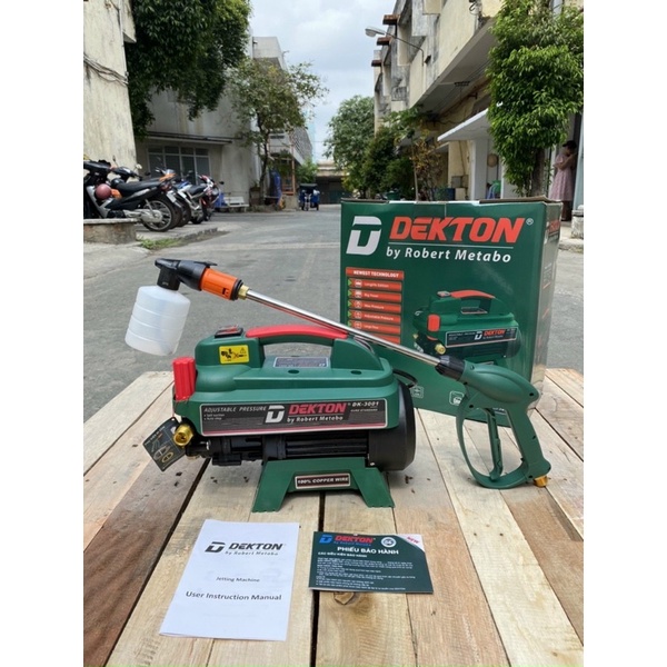 Máy Rửa Xe Dekton DK-3001 “Mạnh Nhất Dòng Gia Đình”
