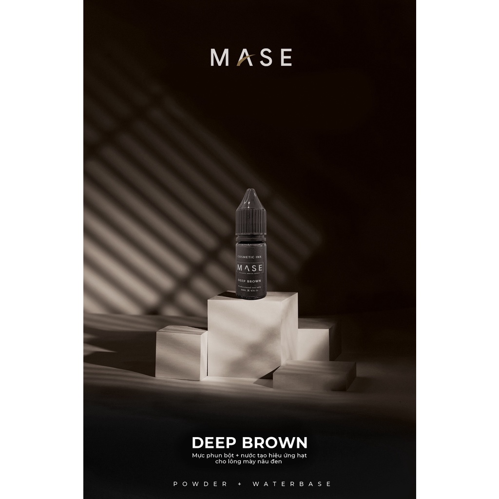[ CHÍNH HÃNG ] Mực mày Mase mini size 3,3ml, fullsize 10ml