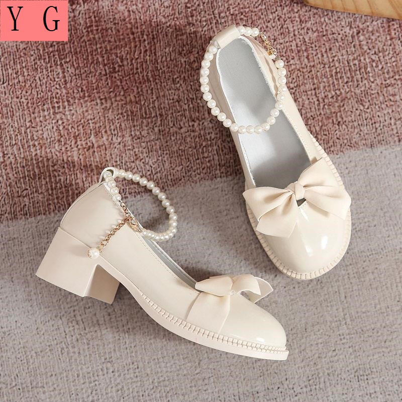 Giày Cao Gót Sandal Mary Jane Đế Dày Phong Cách Thời Trang Mùa Hè 2022 Mới