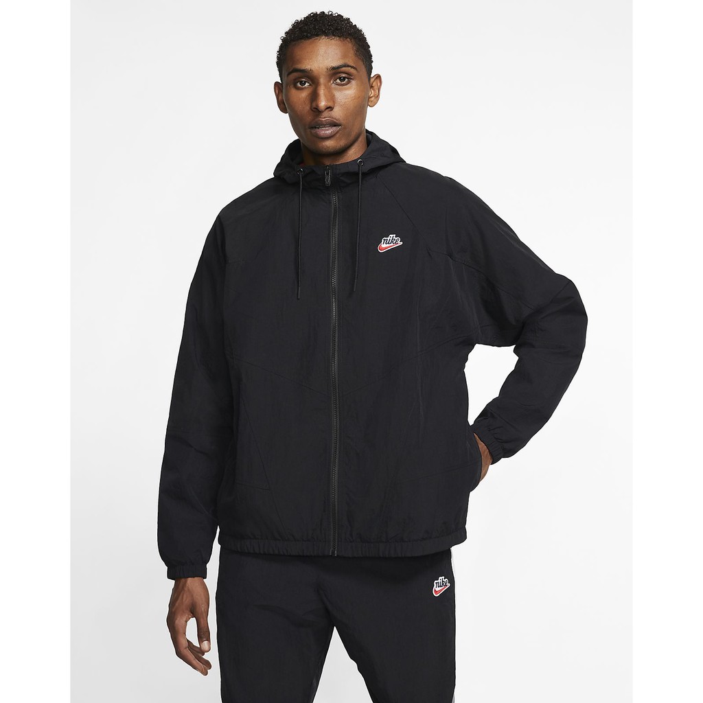 Áo Heritage Windrunner Jacket đen