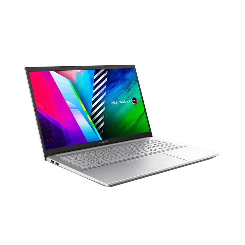 Laptop Asus VivoBook M3500QC-L1327W (R7 5800H/16GB RAM/512GB SSD/15.6 Oled FHD/RTX3050 4GB/Win11/Bạc)