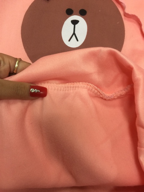 Áo Nỉ In Hình Mặt Gấu[Ảnh thật +video] | BigBuy360 - bigbuy360.vn