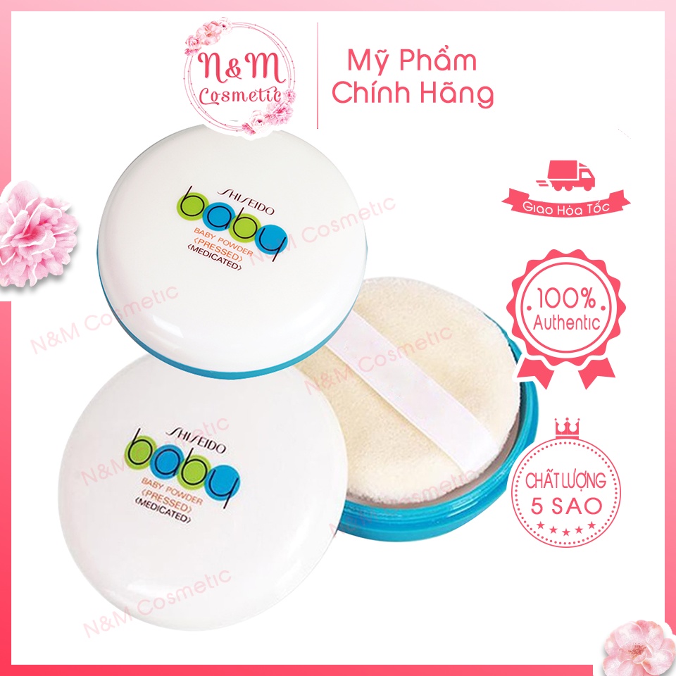 Phấn Phủ Shiseido Baby Power Nhật Bản 50g