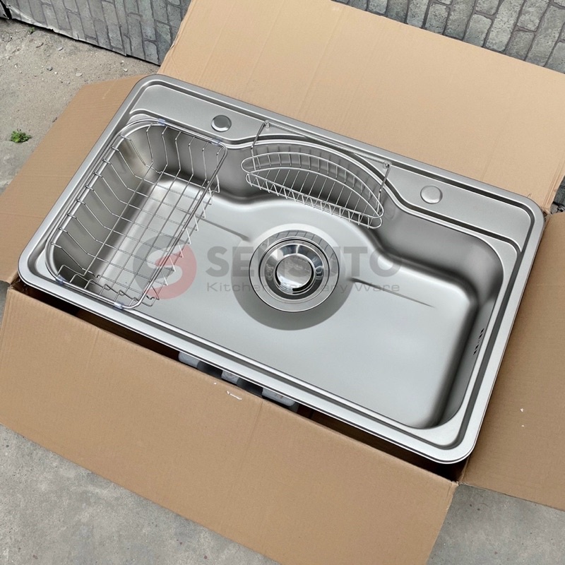 Chậu Rửa Đơn SENSUTO KT 82x49