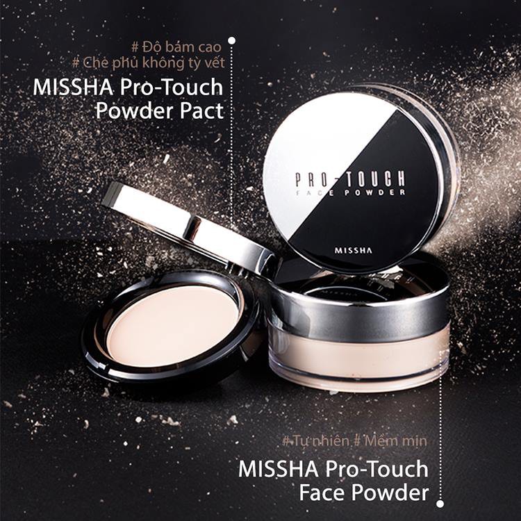 Phấn phủ dạng nén Missha Pro-Touch Powder Pact