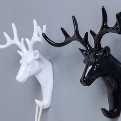 Móc treo tường hình đầu các con vật phong cách bắc âu