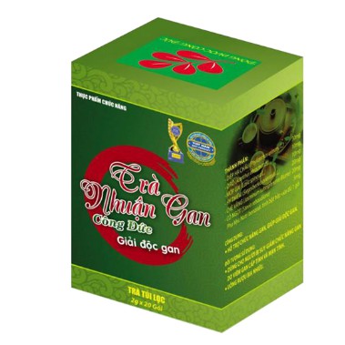 Trà nhuận gan Công Đức - Thanh nhiệt giải độc và Tăng cường chức năng gan