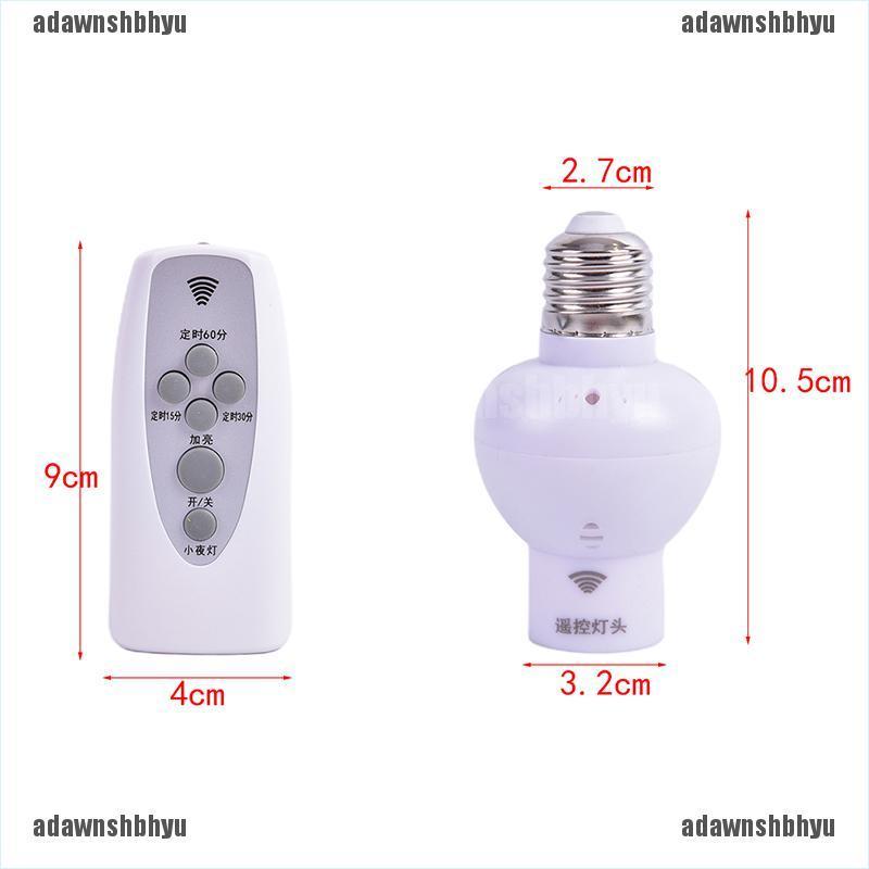 Chuôi Đèn E27 Không Dây Cảm Biến Âm Thanh Điều Khiển Từ Xa