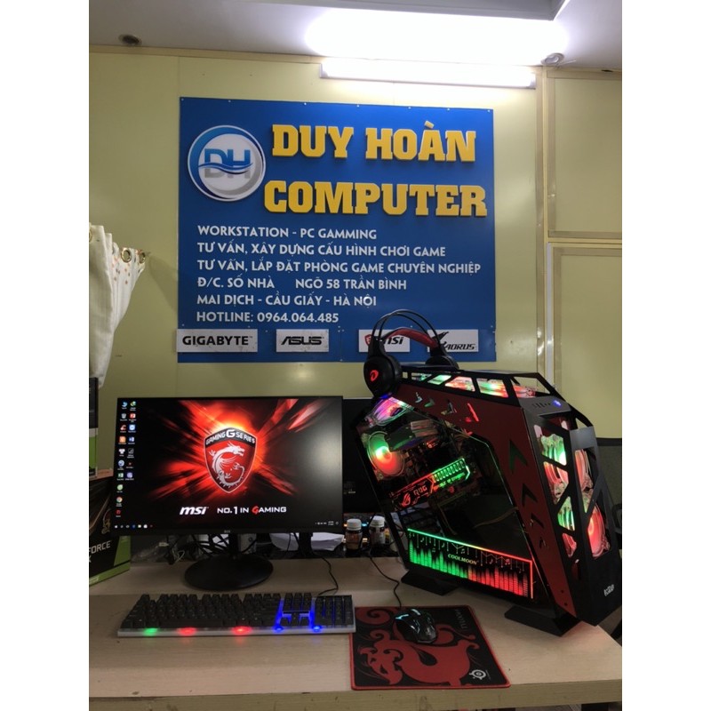 PC Gaming Ram 16G + VGA uptor lên 4G + vỏ rô bốt full led | BigBuy360 - bigbuy360.vn