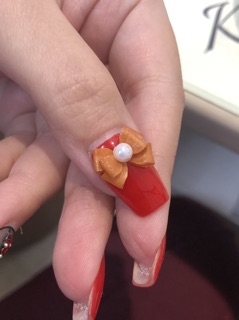 Phụ kiện nails - nơ bột