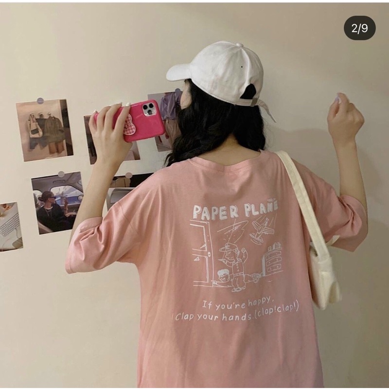 Áo thun tay lỡ unisex 39k