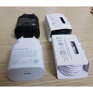 Bộ sạc nhanh  25W cổng Type C dùng được Note 10 Note 20 A71, A70, A80, A90, S20, S20+, S20 Ultra