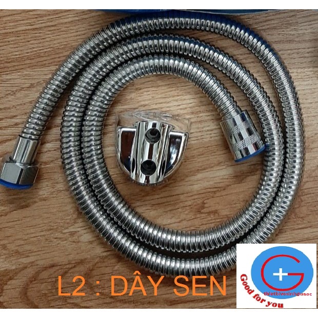 Dây sen , dây cấp nước vòi hoa sen , vòi xịt Inox tiêu chuẩn