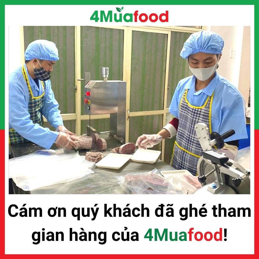 1kg Đuôi Bò Cắt Khúc dùng hầm ninh nước lẩu - đóng túi hút chân không - Thực Phẩm 4 Mùa - 4Muafood