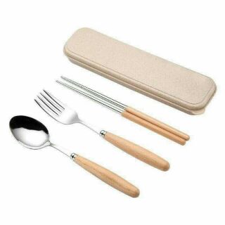 Bộ muỗng nĩa đũa inox