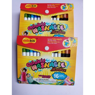 Bút lông màu rửa được 16 màu SWM-C02