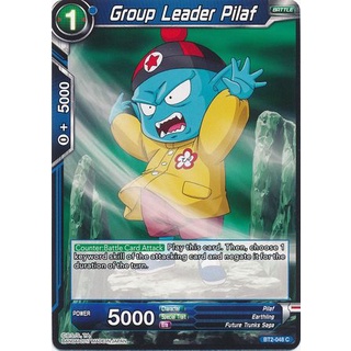 Thẻ bài Dragonball - bản tiếng Anh - Group Leader Pilaf / BT2-048'