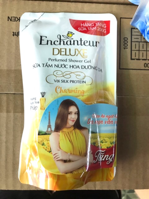 Sữa tắm túi Enchanteur Deluxe charming  200g | BigBuy360 - bigbuy360.vn