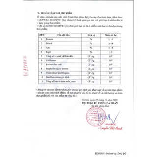 Đỗ xanh vỡ hạt Donavi