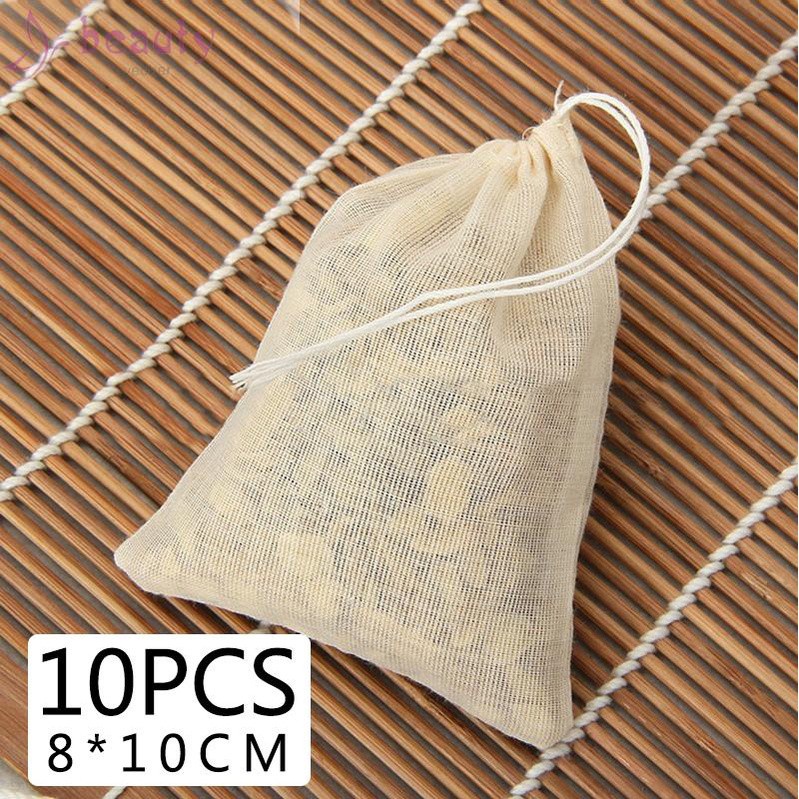 Túi Lọc Trà 8x10cm Có Dây Rút Tiện Dụng