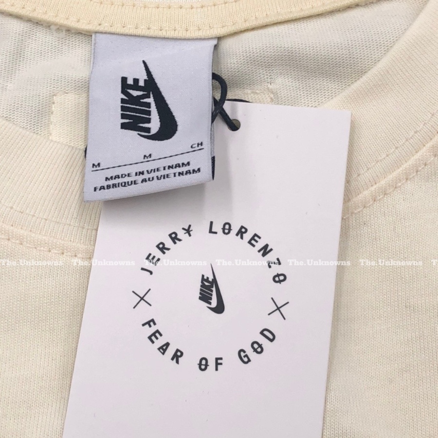 ⚡️[CÒN 1 NGÀY] - Áo tee Fear of God FOG x NBA Warm Up Tee Cream,áo thun FOG NBA, thun FOG NBA cao cấp full túi tag