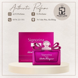 [MẪU THỬ] Nước hoa Nữ Signorina Ribelle (Sig Hồng Đậm) - 52.Perfume