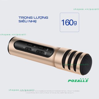 Micro thu âm C7 hát karaoke chính hãng