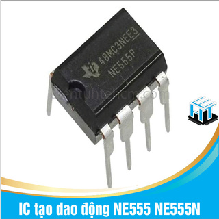 Combo 4 con ic tạo dao động ne555 ne555n ne555p dip-8 loại tốt