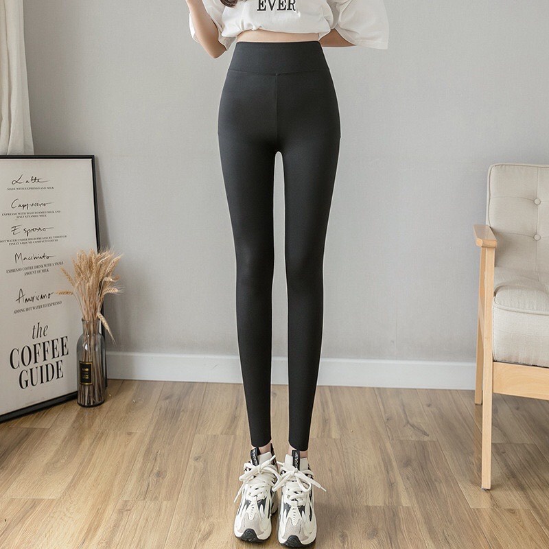 Quần Legging Nữ Dài Nâng Mông Co Dãn 4 Chiều Mềm Mại,Quần Legging Dài Cạp Cao Dáng Thể Thao Co Dãn