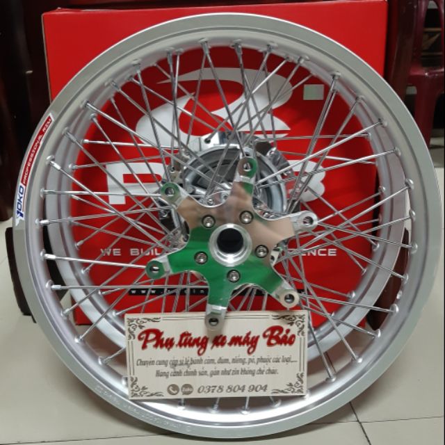 Bánh căm WINNER niềng nhôm YOKO gồm  đã rút căm sẵn