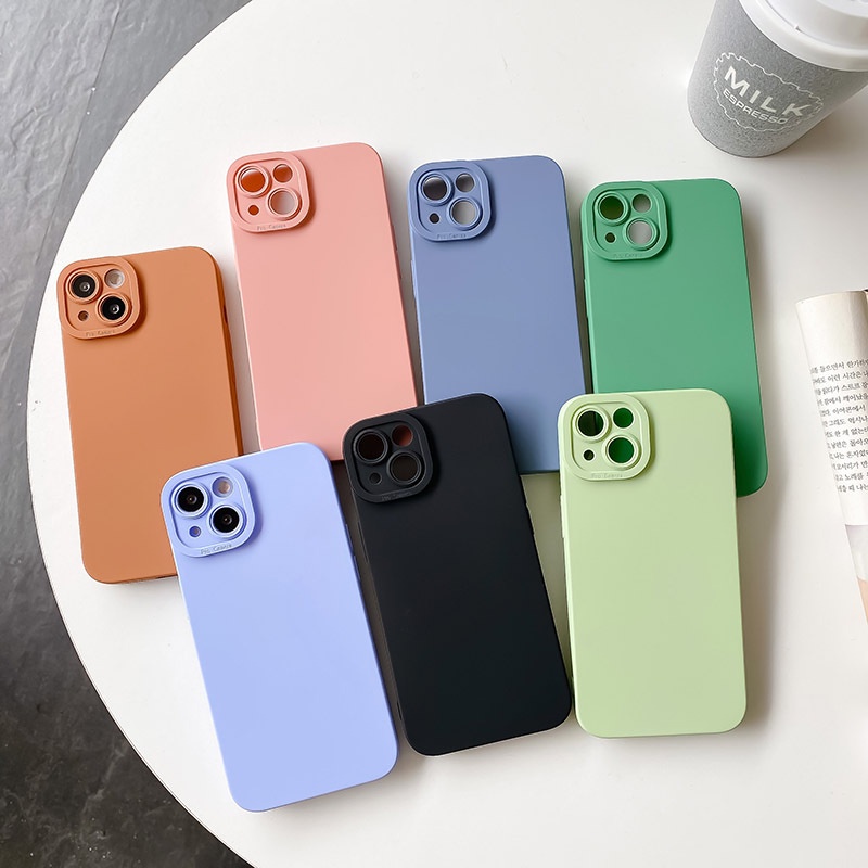 Ốp điện thoại dẻo cạnh vuông cho iPhone 6/6plus/6s/6splus/7/7plus/8/8plus/x/xs/11/12/13/pro/max/plus/promax/case - THM | WebRaoVat - webraovat.net.vn