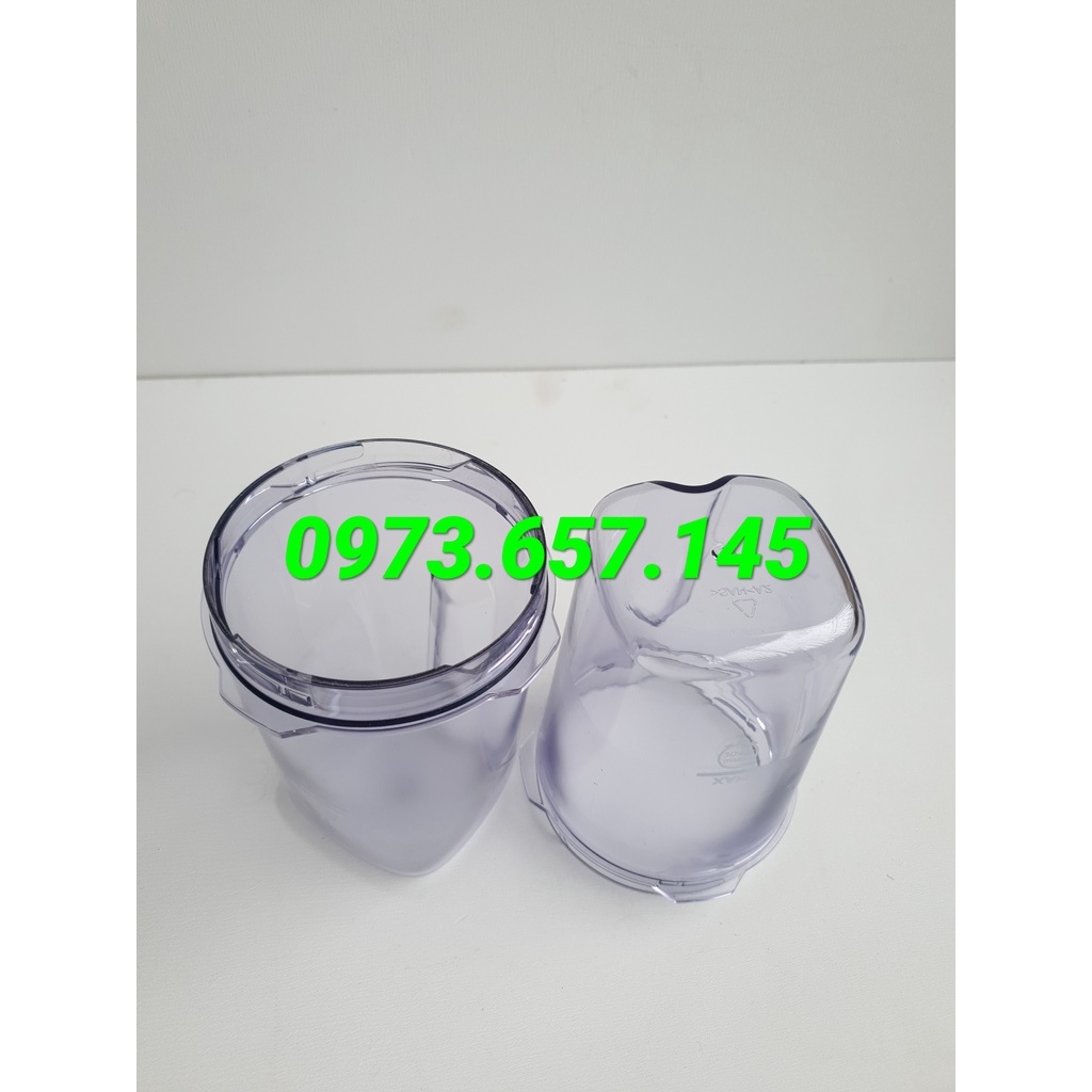 Phụ kiện máy xay- Cối xay khô máy xay philip chính hãng HR2115/HR2118/ HR2061/HR2067 HR2221 HR2222 HR2223