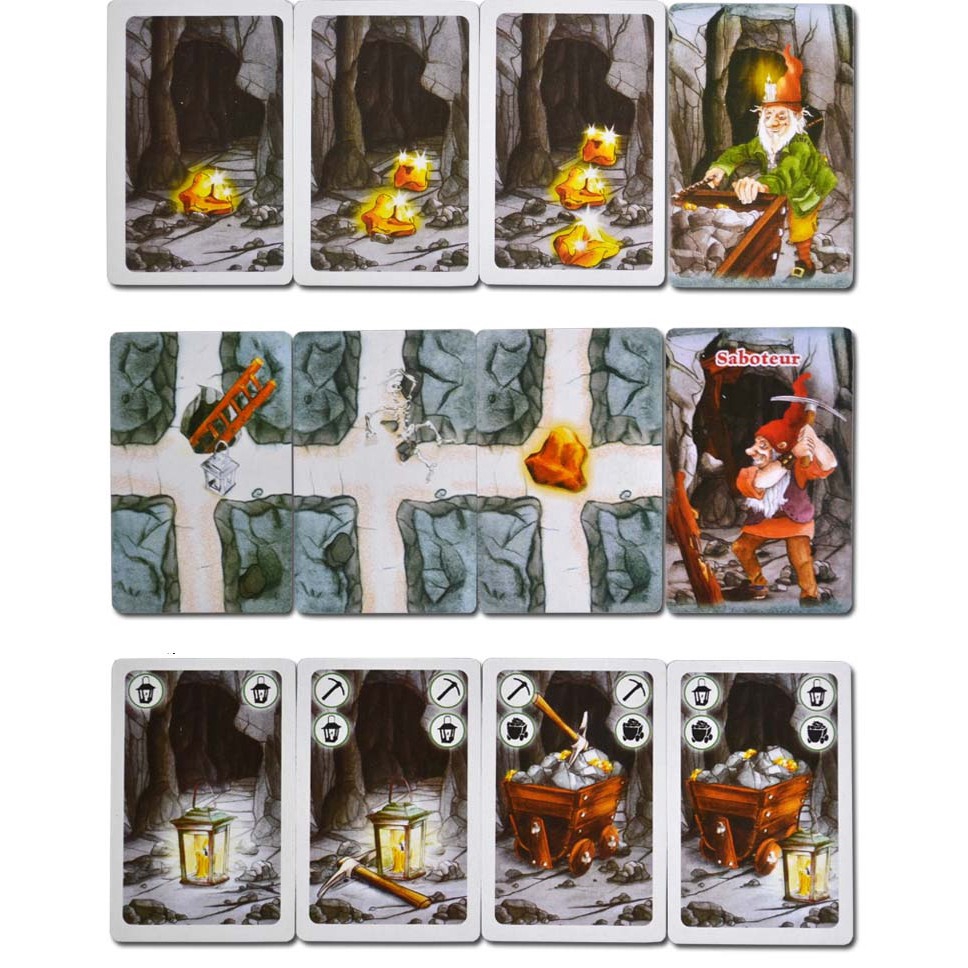 Bộ Thẻ Bài Trò Chơi Sabotal Độc Đáo Saboteur 1 Version Board Game