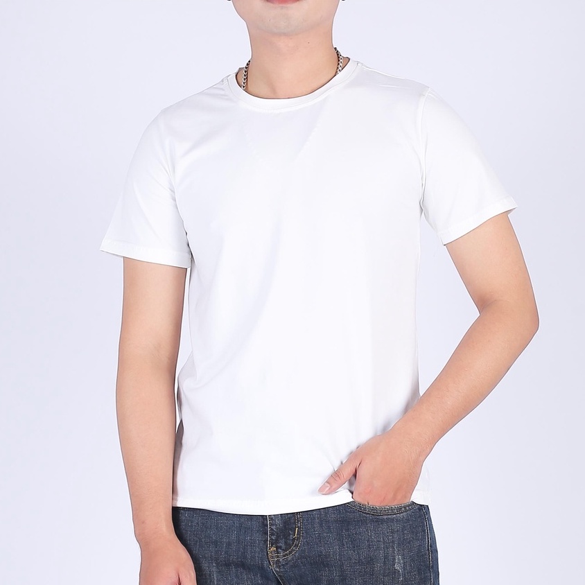 Mặc gì đẹp: Thời trang với Áo phông nam tay ngắn BASIC MAN vải cotton bông cổ tròn form rộng thoáng mát - APN BM 001
