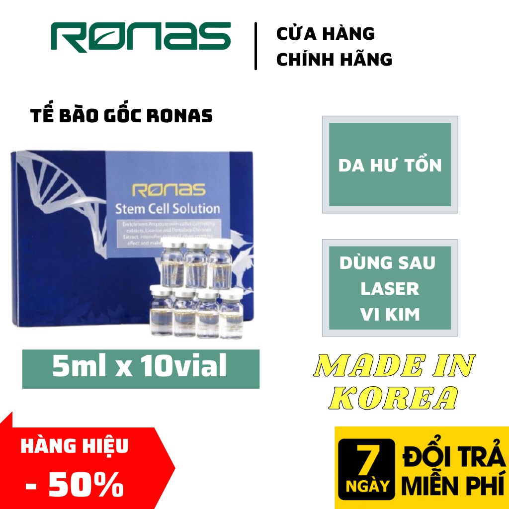 Tế Bào Gốc RONAS (CHUẨN KOREA, CHECK ĐƯỢC MÃ VẠCH) chính hãng