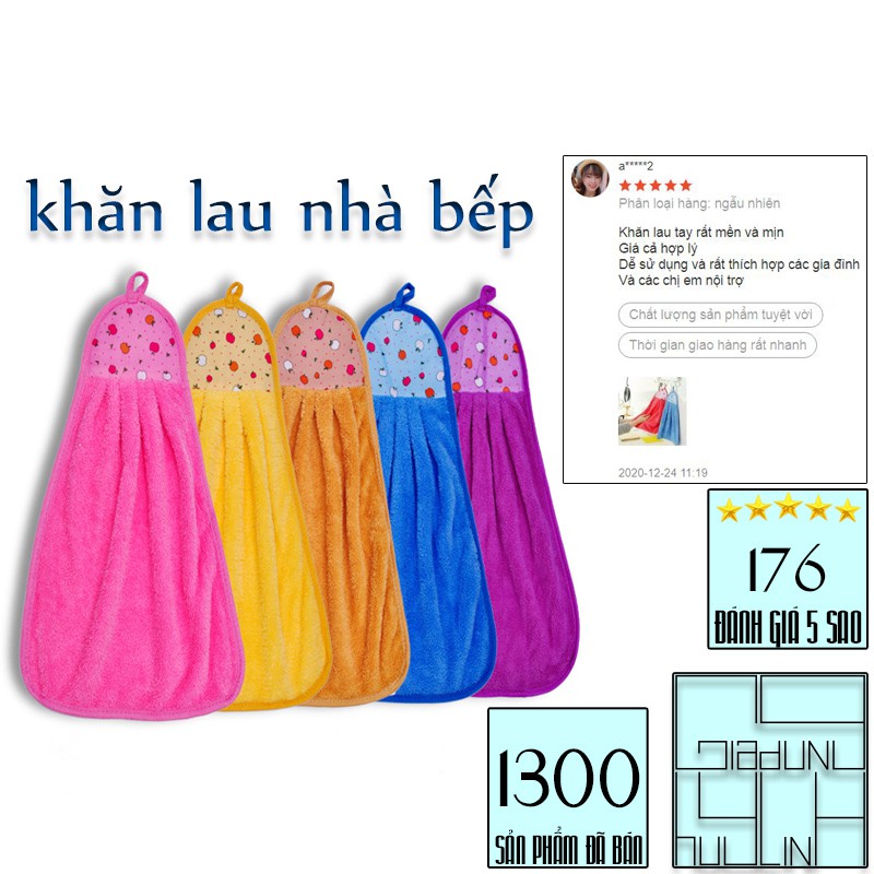 Khăn lau bếp - khăn lau bát đĩa treo tường BIGSIZE