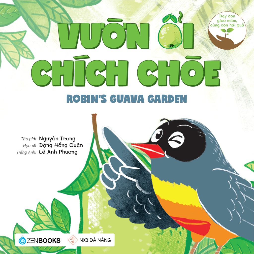 Sách - Combo Dạy Con Gieo Mầm Cùng Con Hái Quả (Vườn Ổi Chích Chòe, Áo Giáp Sầu Riêng, Dâu Tây Xứ Lạnh, Mùa Hè Dưa Hấu)