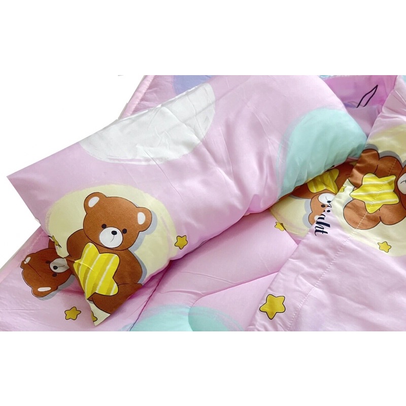 Nệm đi học cho bé cực iu ❣️80x115cm❣️ Topper cho bé từ 0-7 tuổi - Nệm cho bé